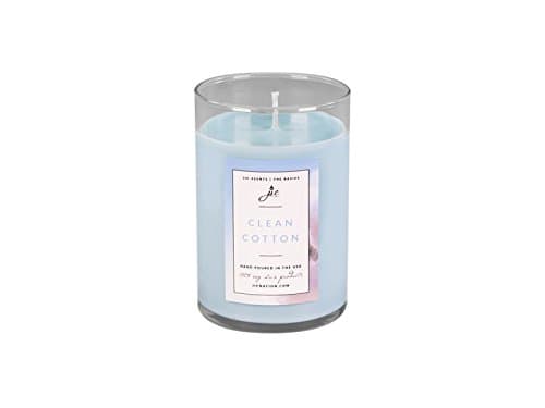 Jewelry In Candles ~ CLEAN COTTON - THE BASICS SOY WAX CANDLE - INFUSED WITH NATURAL ESSENTIAL OILS - LIMITED EDITION - GOING OUT OF BUSINESS