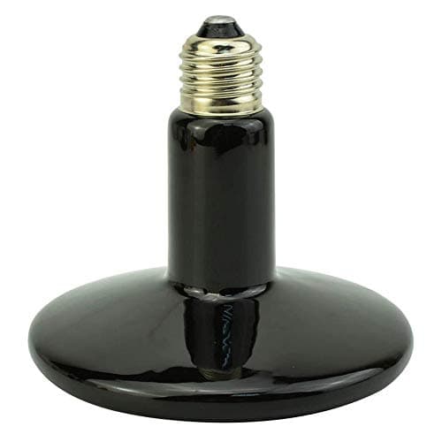 BOEESPAT Ceramic Heat Emitter 250W Reptile Heat Lamp, Infrared Heat Lamp Bulb for Chicken Coop Brooder Pet