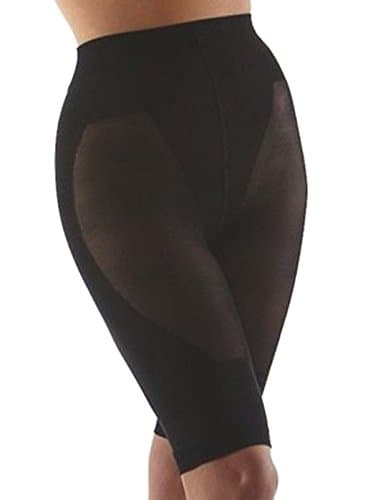 ShaToBu Women's Half Slips Shapewear (Waist to Knee Shaper) (X-Large, Jet Black)