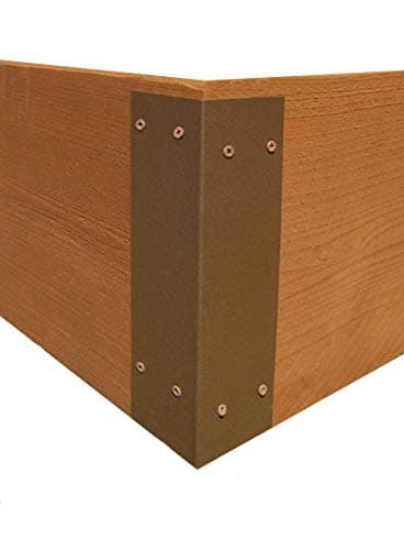 Raised Garden Bed Corner Brackets - for 12" H Beds