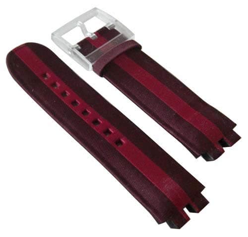 SWATCH Replacement strap square red round (ASUEK401C)