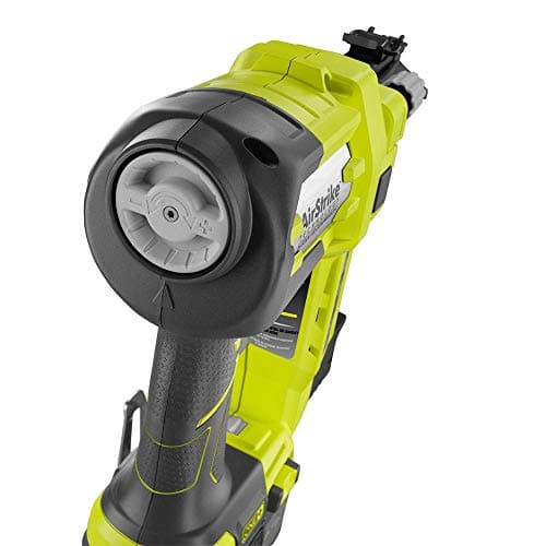Ryobi 3 Piece 18V One+ Airstrike Brad Nailer Kit (Includes: 1 x P320 Brad Nailer, 1 x P190 18-Volt ONE+ 2.0 Ah lithium-ion compact battery P118 dual chemistry charger and an operator’s manual
