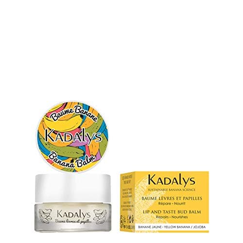 Kadalys Banana Lips Balm Organic - Yellow Banana, 0.13 Pound