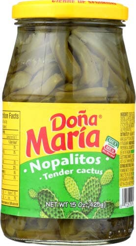 Dona Maria Nopalitos Glass - 15 oz (Pack of 3)