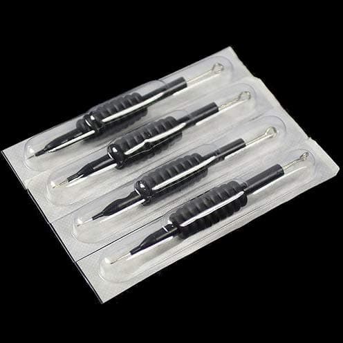 50 pcs Tattoo Needle and Tube 3/4 Grip with Tip Mix Size 3/5/7/9RL, 5/7/9RS, 5/7/9M1