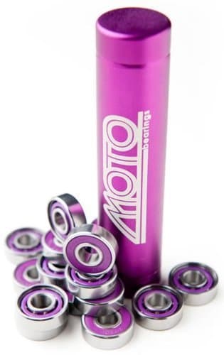 Moto Deluxe Bearings - Moto Derby Skate Bearings - 8mm
