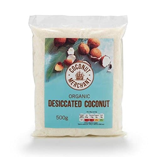 Organic Desiccated Coconut - 500g (1.1lbs)