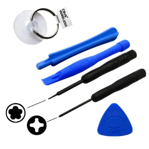 6in1 Repair Opening Pry Tools Screwdriver Kit Set for iPhone SE / 6s / 6s Plus / 6/6 Plus / 5S / 5 / 4S / 4 / 3G / iPod Touch