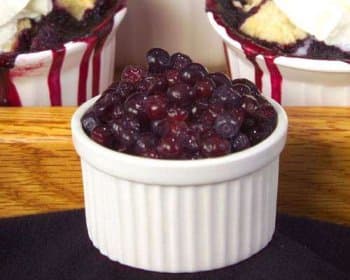 Fresh Frozen Wild Blue Huckleberries by Northwest Wild Foods - Healthy Antioxidant Fruit Diet - for Smoothies, Pies, Jams, Syrups (4.5 Pounds)