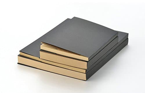 The Heavy Black Board Cover Sketchbook Sewing White/kraft Paper 60 Sheets/120 Pages Drawing Book Pad Flat Open Notebook B6/b5 Size (B6:13x19cm/5.1"x7.5", Inner Kraft)
