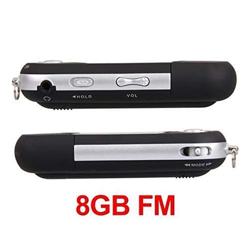 Easy Provider Black 8GB LCD Mini MP3 WMA Player FM Radio USB Flash Drive