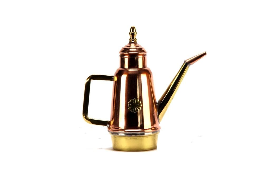 0.750 l Professional Handcrafted Copper & Brass Kitchen Oil Cruet