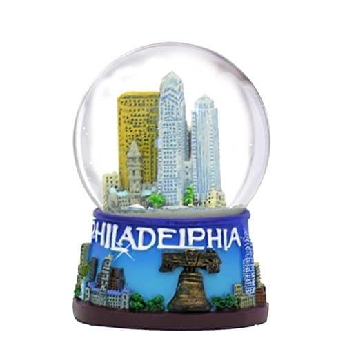 Great Places To You Philadelphia Snow Globe - 45MM, Philadelphia Snow Globes, Philadelphia Souvenirs, Philadelphia Gifts