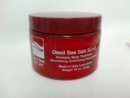 Holiday Stocking Stuffers Dead Sea Spa Care, 16 oz Dry Dead Sea Salt Scrub, Dead Sea Products