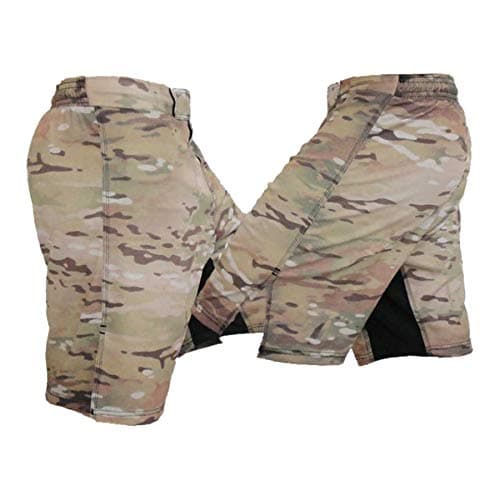 Combatives Gear Full Multicam Digi Camo Blank MMA Fight Shorts