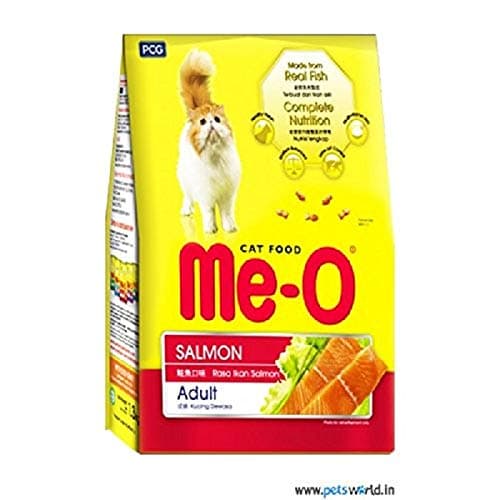 Me-O Adult Cat Dry Salmon Food, 400 g