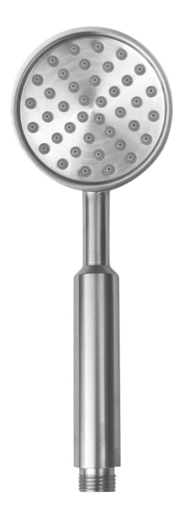 Stainless Steel Shower Head Hand Shower with 40 Jets Ø85mm Massive