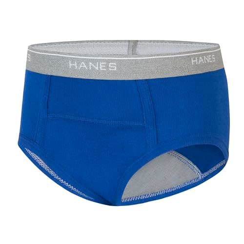 Hanes Boys' Trainer Briefs Toddlers, Light Leaks Potty Training Underwear for Toddler Boys Briefs