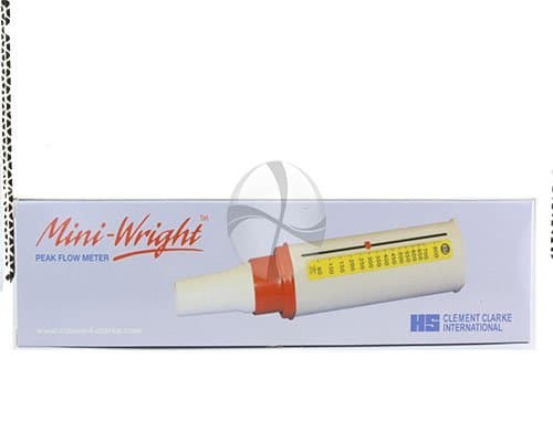 Standard Range Mini Wright Peak Flow Meter Adult by Clement Clarke International L