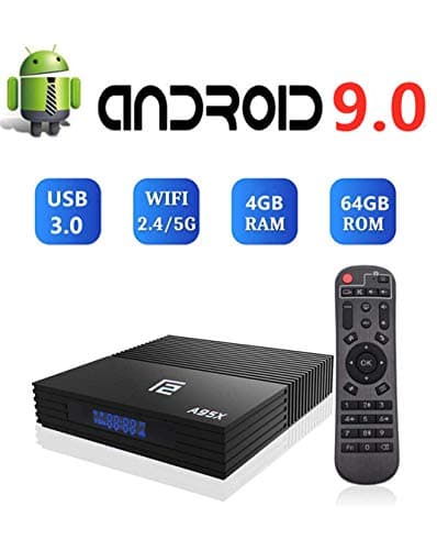Android 9.0 TV Box,DAHOMI A95x Android Box 4GB RAM 64GB ROM Amlogic S905X2 Quad Core Cortex-A53 2.4/5G Android Box Support 3D 4K HDR Ultra HD with USB 3.0 WiFi Smart TV Box