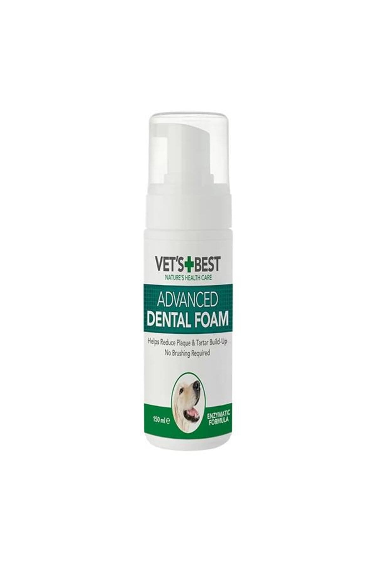 Vet's Best Enzymatic dog Dental Foam, Teeth Cleaning and Fresh Breath Dental Care, 120 ml