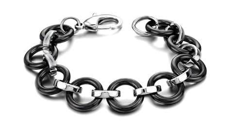 Happy Jewelry Brand New Lady's Simple Tungsten Carbide Anti-fatigue Bangle Bracelet with a Gift Box and a Mysterious Small Gift