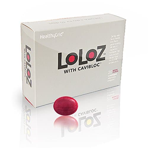 Loloz - Anti Cavity Lozenges, Berry, 3 To 6 Months of Protection (20 pieces)