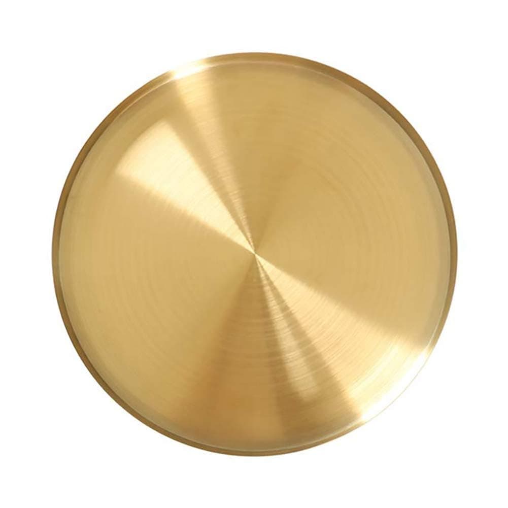 11.8 inch Gold Decorative Tray for Jewelry, Makeup,Toiletries, Kitchen Tableware