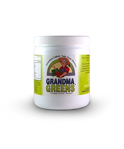 Grandma Greens All Natural Energy Booster, 60 Day Supply - Daily Supplement, Multi Vitamin, Superfood, Organic Nutrients Boost Immune System