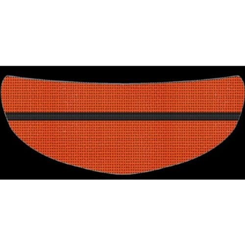 SkullSkins Removable Motorcycle Bike Helmet Visor Sticker - Basketball