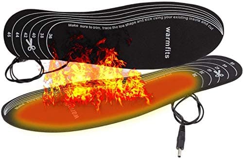 FILBAKE Heated Insoles Foot Warmers for Men and Women. Have Warm feet on Winter Adventures Like Hunting, Working, Skiing