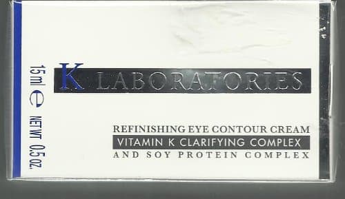 K Laboratories Refinishing EYE Contour Cream Vitamin K Clarifying Complex 0.5 Oz