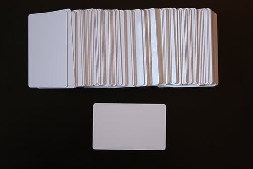 100 Blank Platinum Brand Inkjet PVC ID Cards - Double Sided Printing