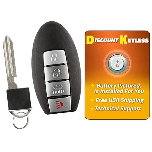 For 13-15 Nissan Sentra 13-16 Nissan Versa Keyless Entry Remote Smart Key W/Insert CWTWB1U815, 285E3-3AA0A