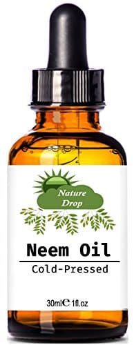 Nature Drop's Neem Oil - Nutrient Rich Oil For Hair, Skin & Nails - A Natural Beauty Treatment 1 fl oz
