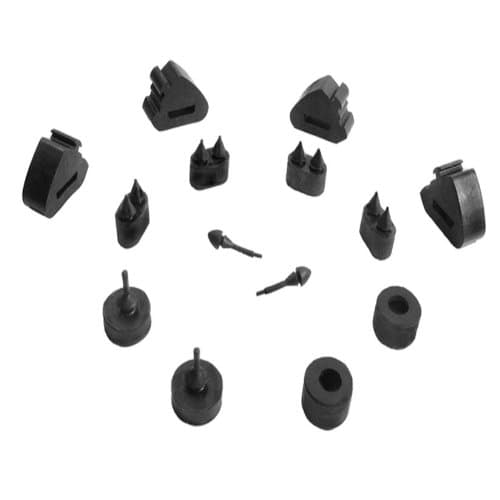 Metro Moulded Parts SBK 207 14-Piece Snap-In Bumper Kit