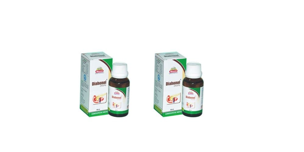 Pack of 2 - Wheezal Homeopathy Diabonol Drops 30ml