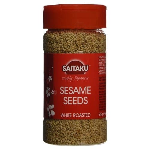 Saitaku White Sesame Seeds, 95 g