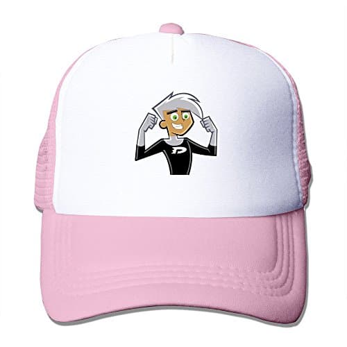 Unisex Danny Phantom Adjustable Mesh Hat Pink