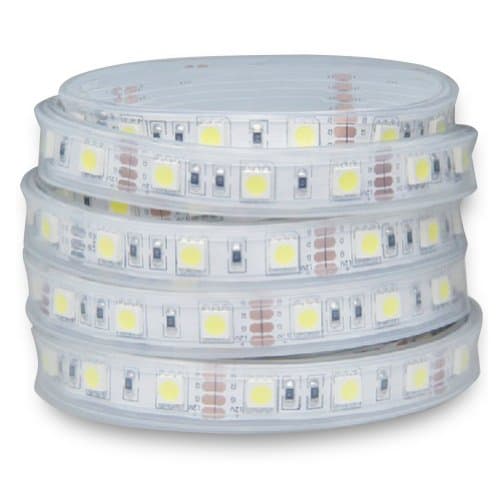 Brightsky 5m 16.4ft 300LEDs Red Silicone Tube Waterproof 5050 SMD 60led/m LED Flexible Strip Light