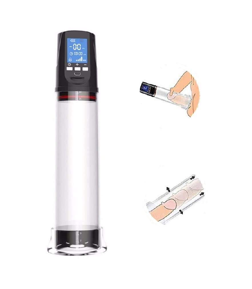 Powerful Vacuum Pennis Enlargement Pumps for Men's Growth Up Enhancement Enlarger 8 inch Universal Hand Pump Device