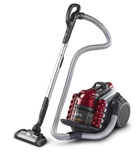 AEG AUC9220 UltraCaptic Pet Bagless Cylinder, 800 W, Watermelon Red by AEG