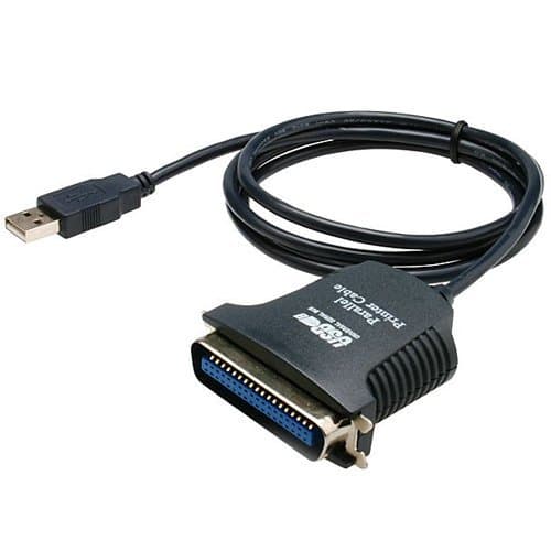 Cable N Wireless 3 Feet USB 2.0 Type A Male to Centronics 36 (CN36) Male IEEE 1284 Printer Converter Cable Adapter (US Seller)