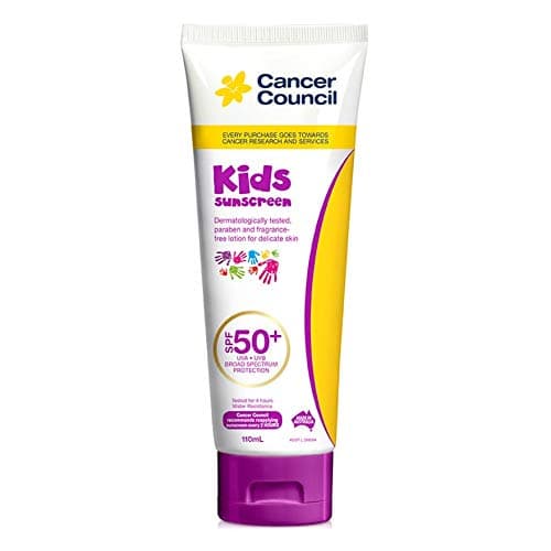 Cancer Council Australia Kids Sunscreen Lotion SPF50+ 110 Ml.