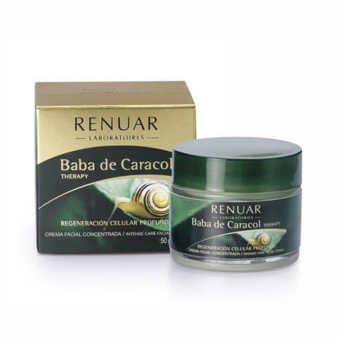 Renuar Baba de Caracol Snail Recovery and Repair Cream,Skin or Hand (Facial Snail Cream)