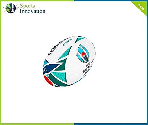 Sports Innovations LTD Gilbert Replia Rugby World Cup Rugby Ball - RWC 2019 Size 5 - Japan