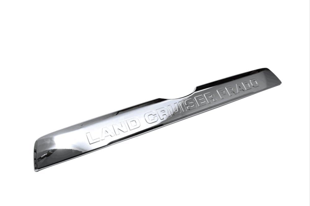 ABS Chrome Rear Trunk Lid Cover Trim For Toyota Land Cruiser Prado FJ150 2018
