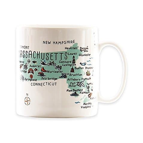 My Place "Massachusetts" Jumbo Mug