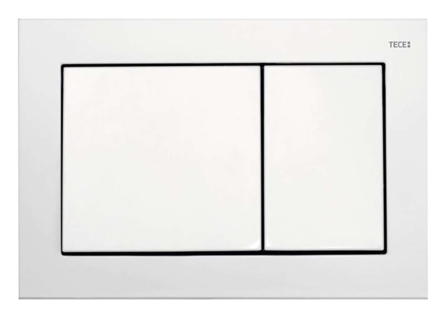 WC actuating Plate Base, Two-Volume Technology, 1 Piece, White, 9.240.700