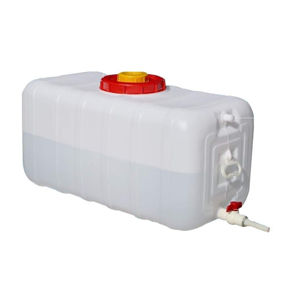 Water jerry can 100L Large Capacity Water Storage Containers Tank for Camping Rectangle Thicken Household Water Storage Bucket ﹣20°~＋70° for Hiking Hunting Travel（100L/150L/200L/300L）